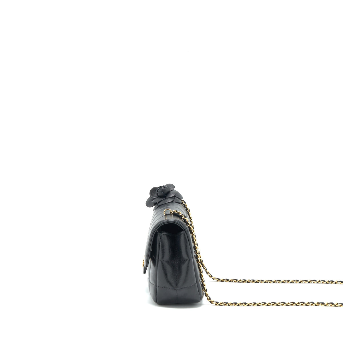 chanel-lambskin-camellia-mini-flap-shoulder-bag-black
