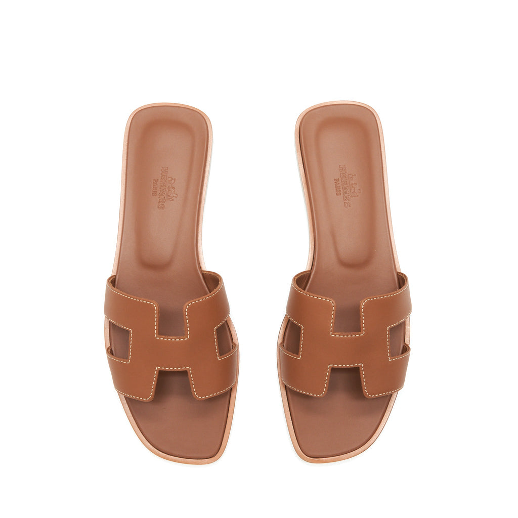 hermes-size38-oran-sandal-box-gold