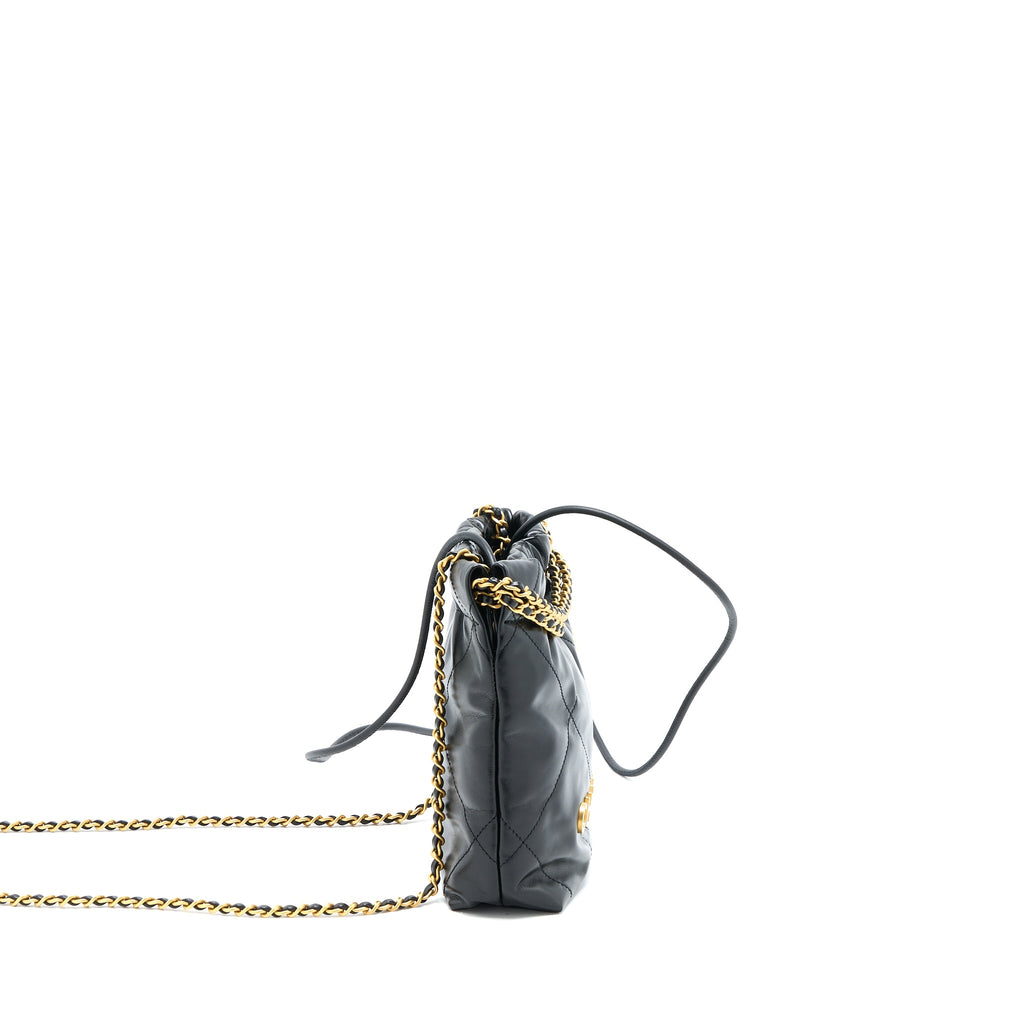 chanel-23s-mini-22-bag-shiny-calfskin-black-brushed-ghwmicrochip