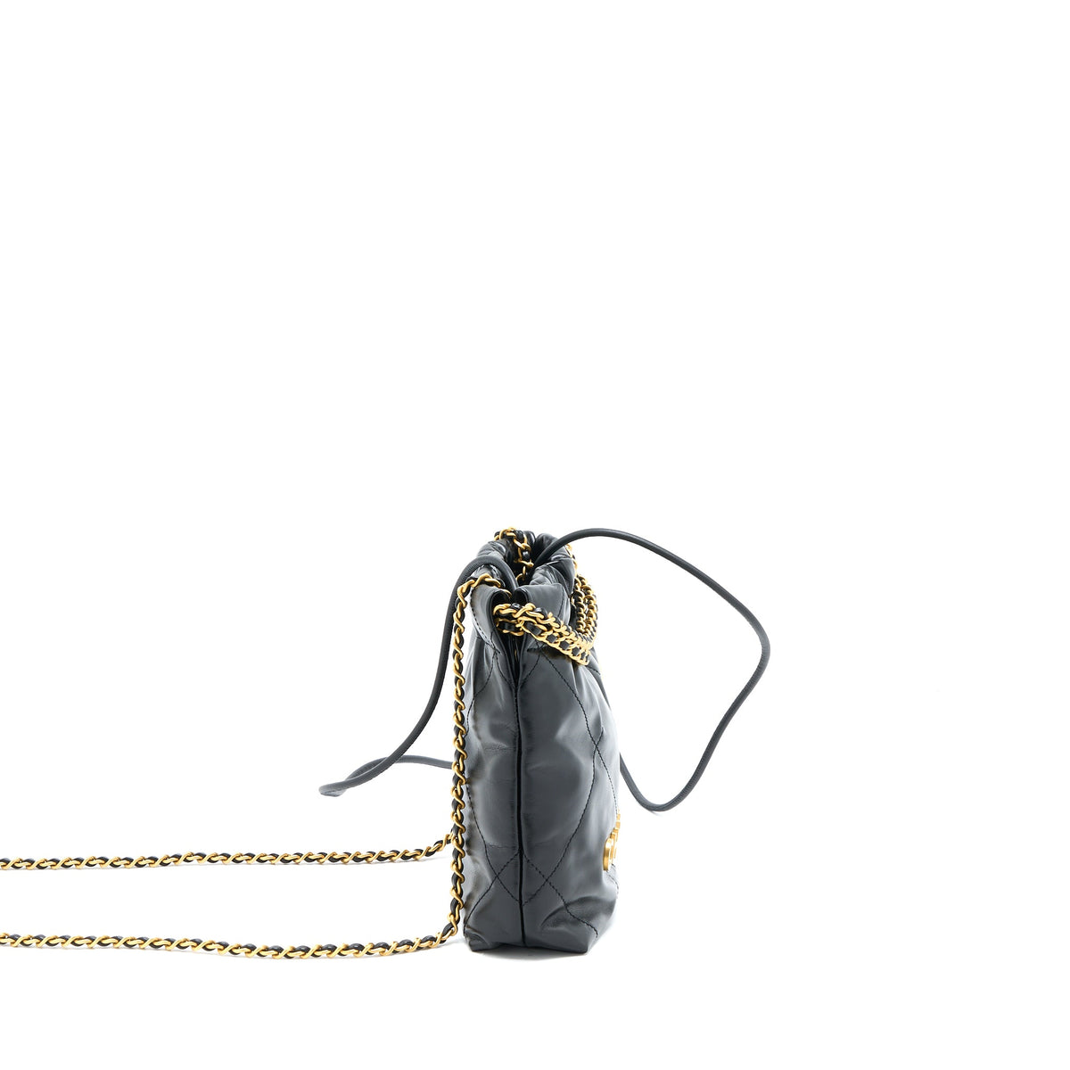 chanel-23s-mini-22-bag-shiny-calfskin-black-brushed-ghwmicrochip