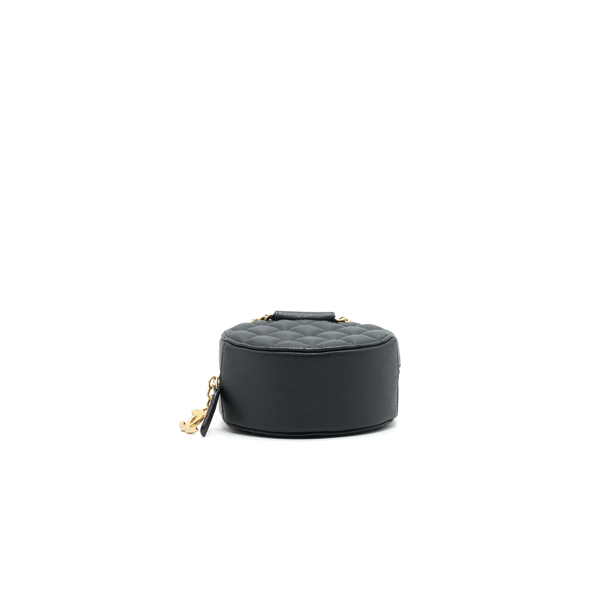 chanel-top-handle-caviar-round-clutch-with-chain-black-ghw