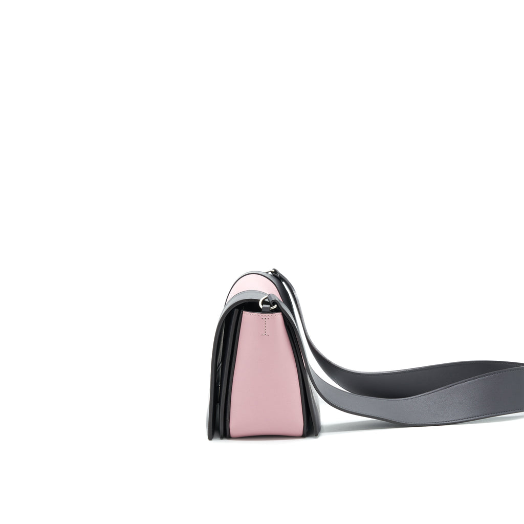 celine-frame-shoulder-bag-light-purple-dark-grey