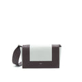 celine-frame-shoulder-bag-grey-burgundy