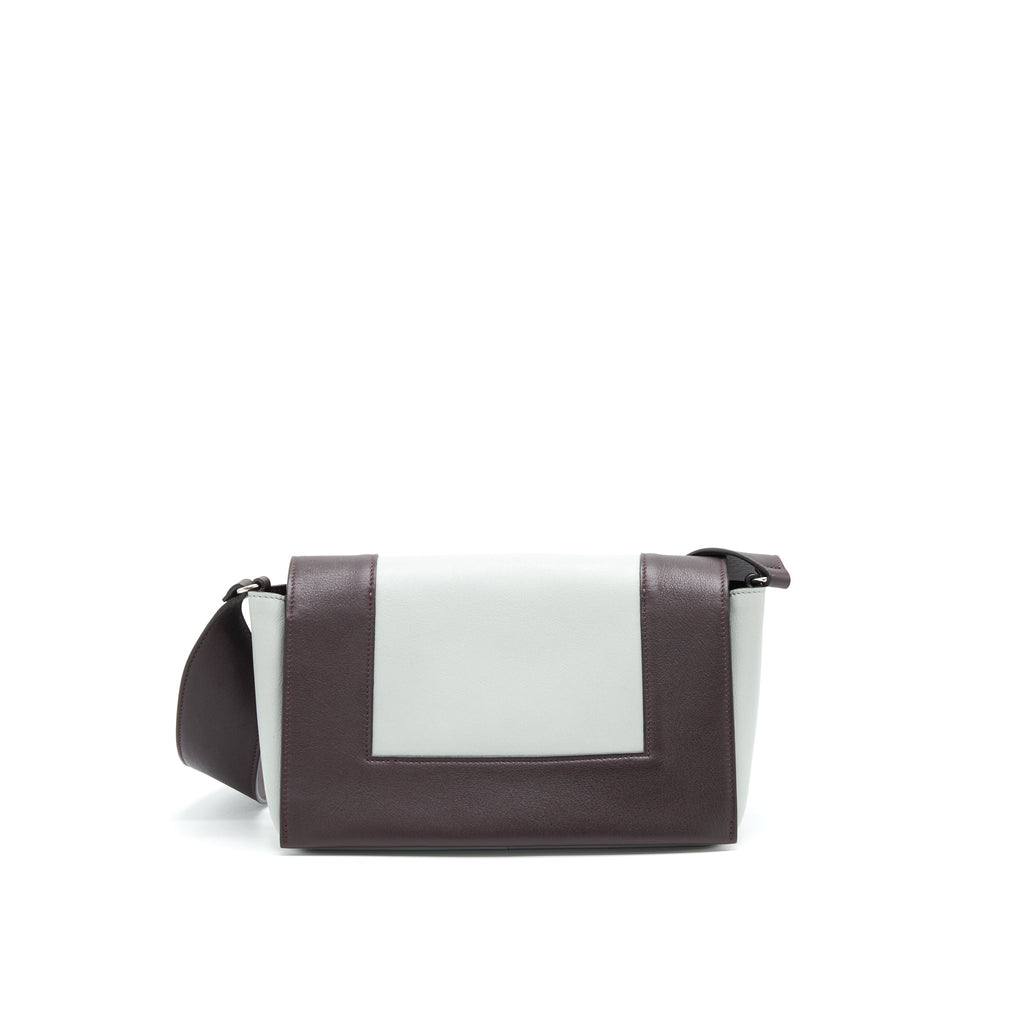 celine-frame-shoulder-bag-grey-burgundy