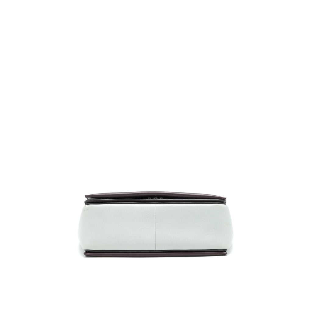 celine-frame-shoulder-bag-grey-burgundy