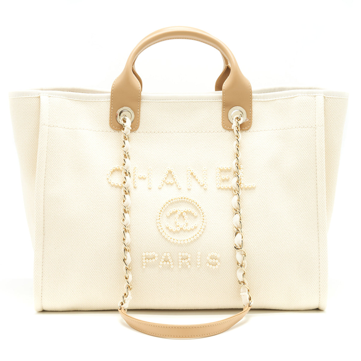 chanel-deauville-tote-bag-in-creamy-white-beige-with-tiny-pearls