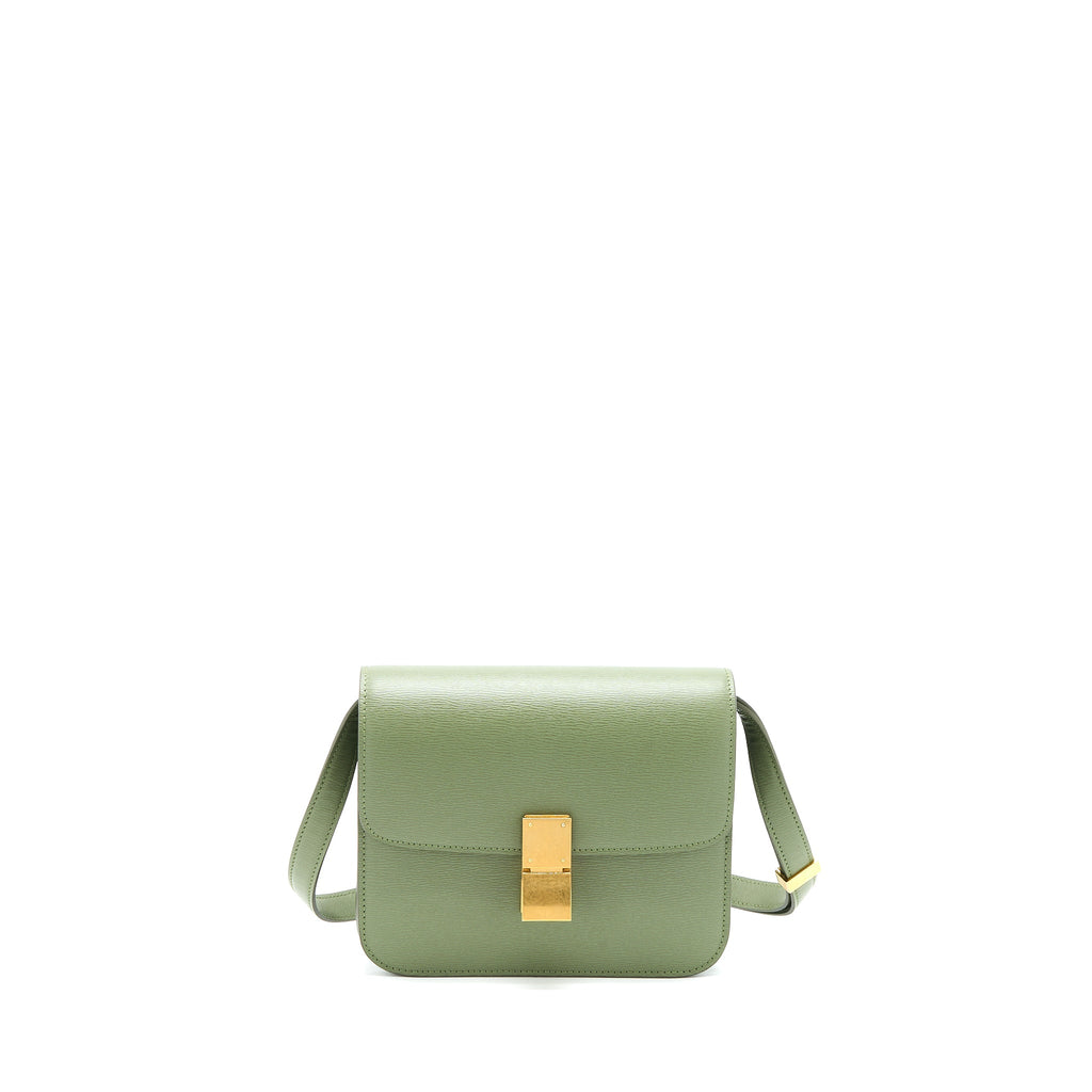 celine-teen-box-calfskin-green-ghw