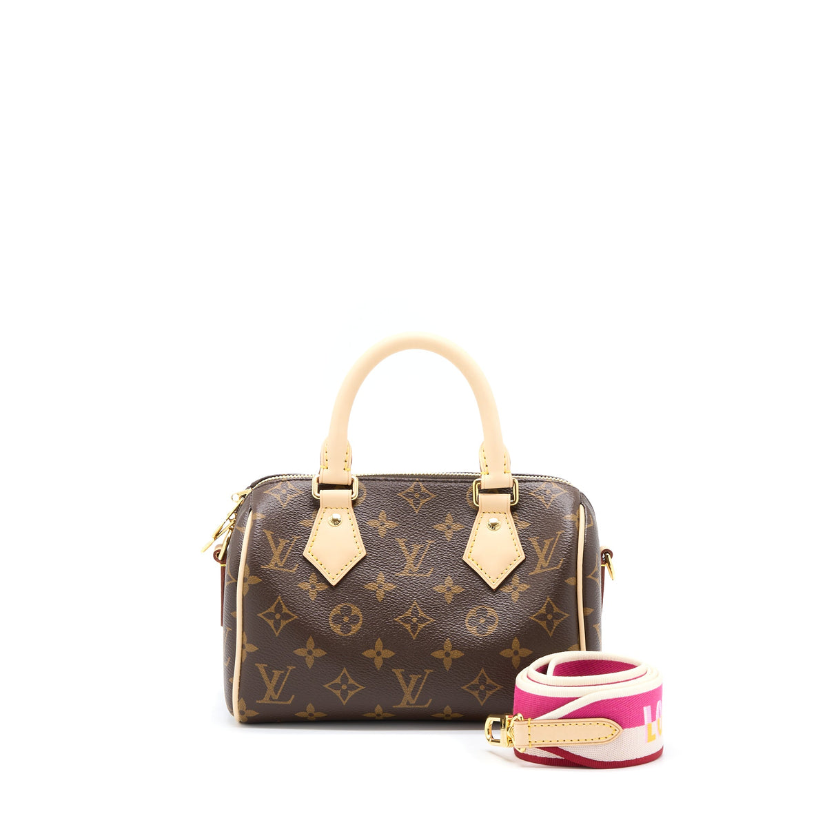louis-vuitton-speedy-bandouliere-20-monogram-canvas-with-fuchsia-strap-ghw