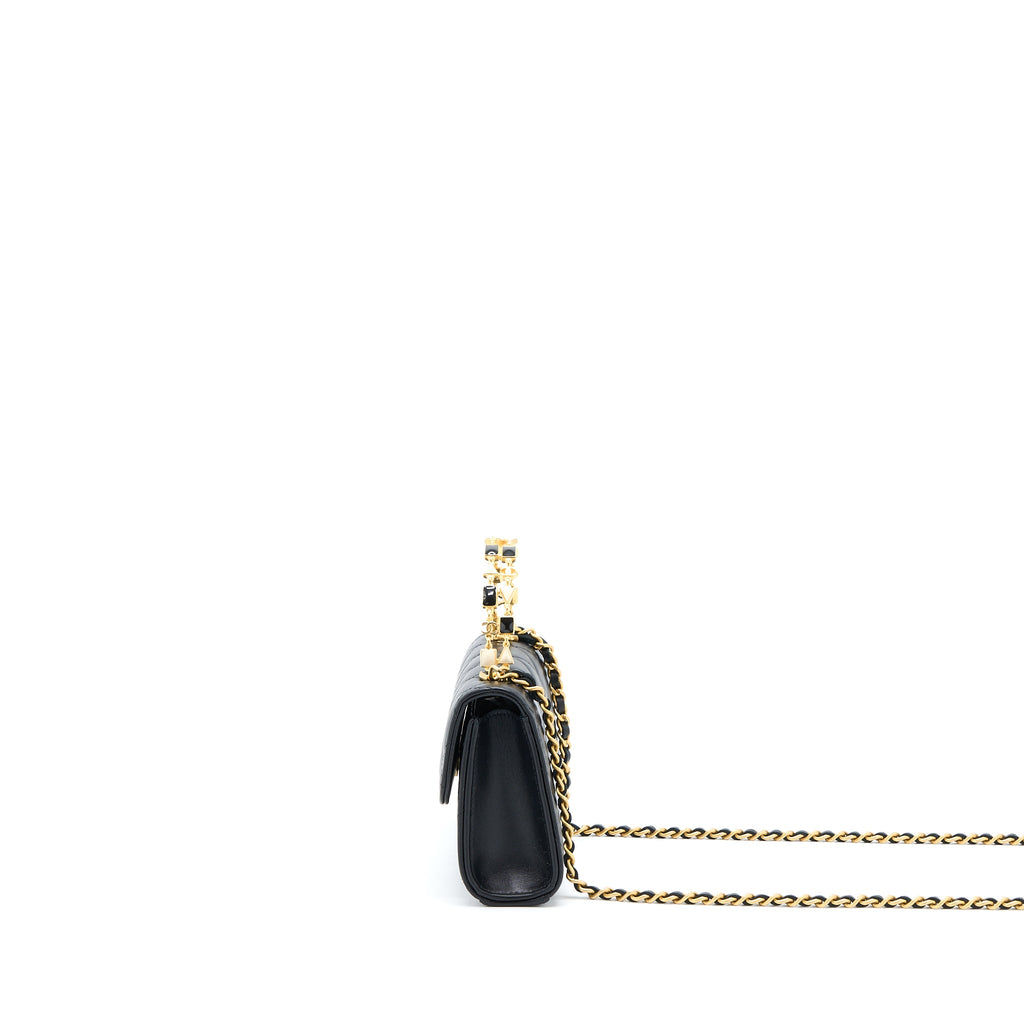 chanel-22b-flap-bag-with-enamel-top-handle-lambskin-black-ghw