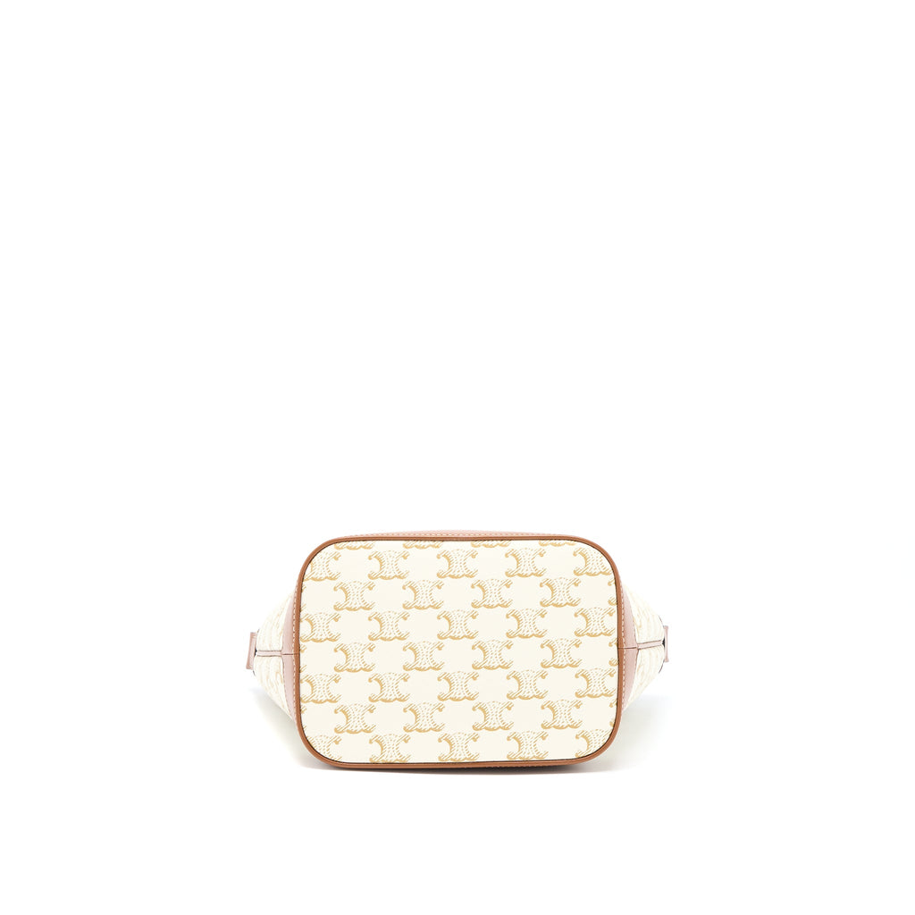 celine-small-bucket-bag-triomphe-canvas-calfskin-white