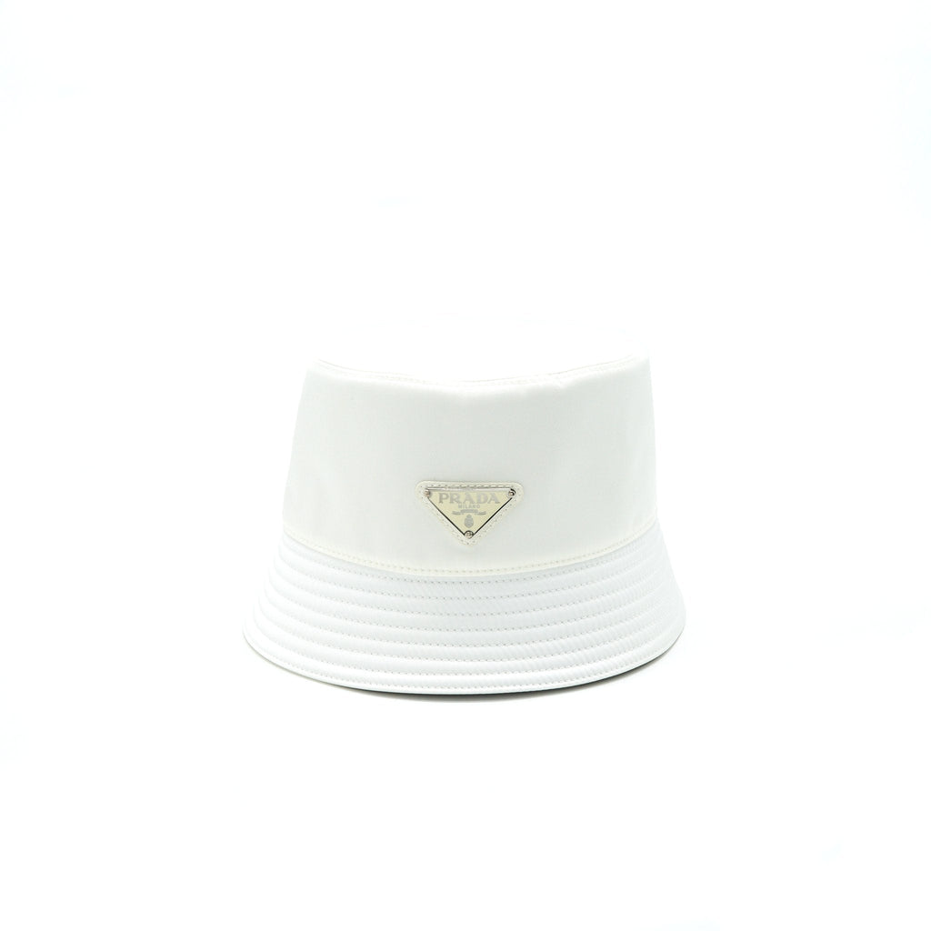 prada-size-m-nylon-bucket-hat-white