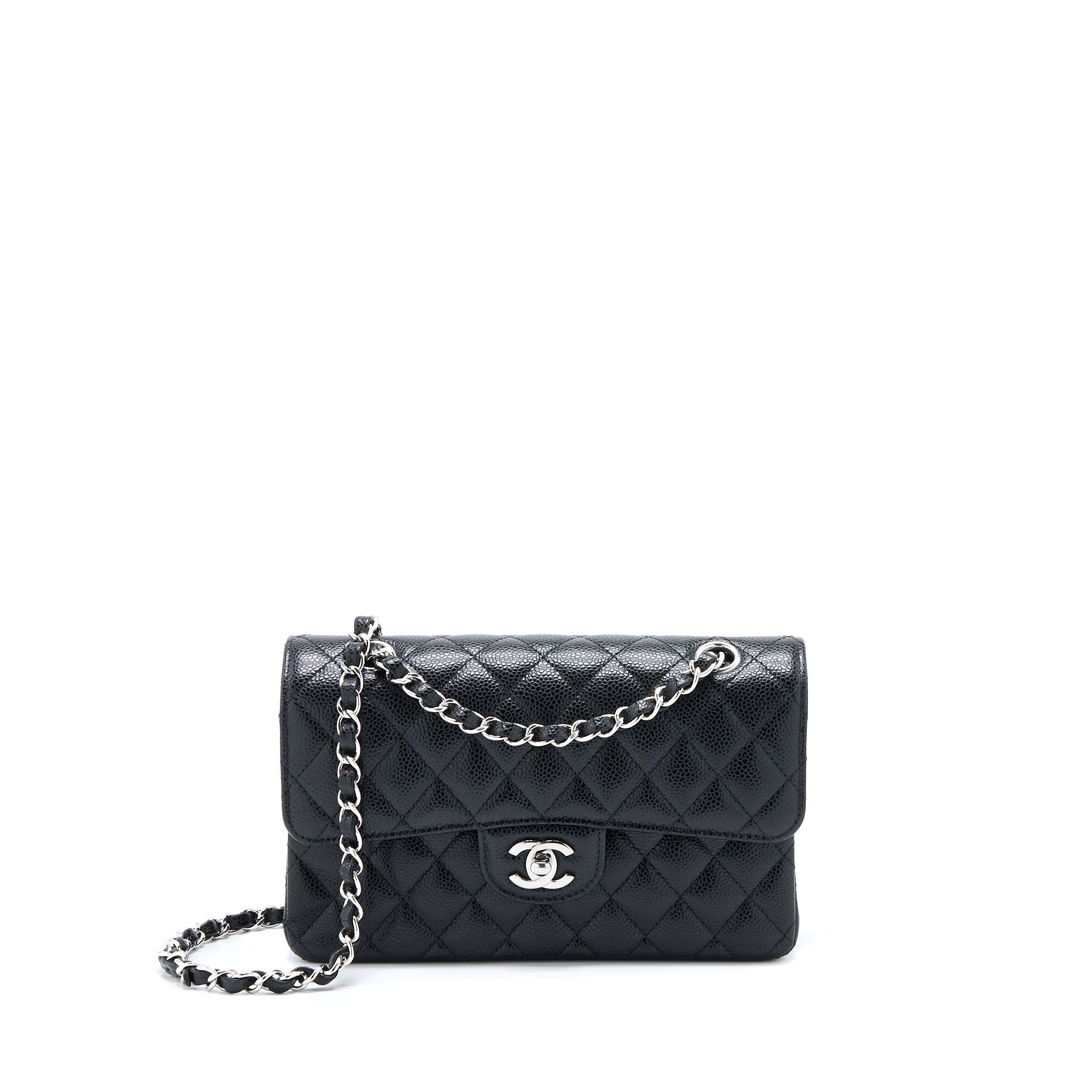 chanel-small-classic-double-flap-bag-caviar-black-shwmicrochip