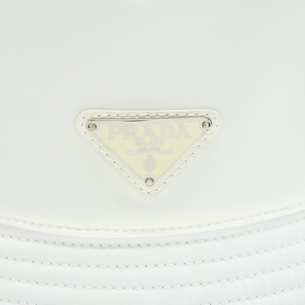 prada-size-m-nylon-bucket-hat-white