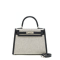 hermes-kelly-28-toile-h-black-beige-shw