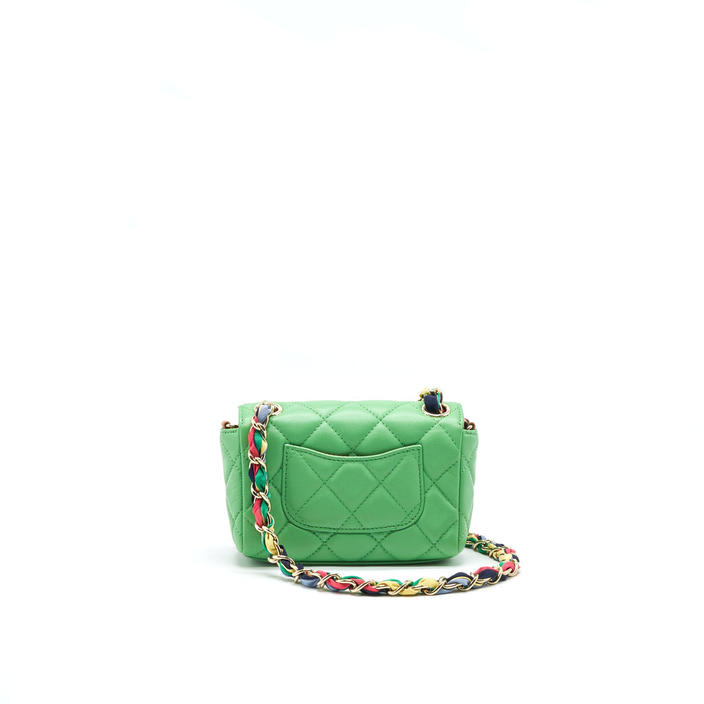 chanel-small-scarf-entwined-chain-bag-green-1