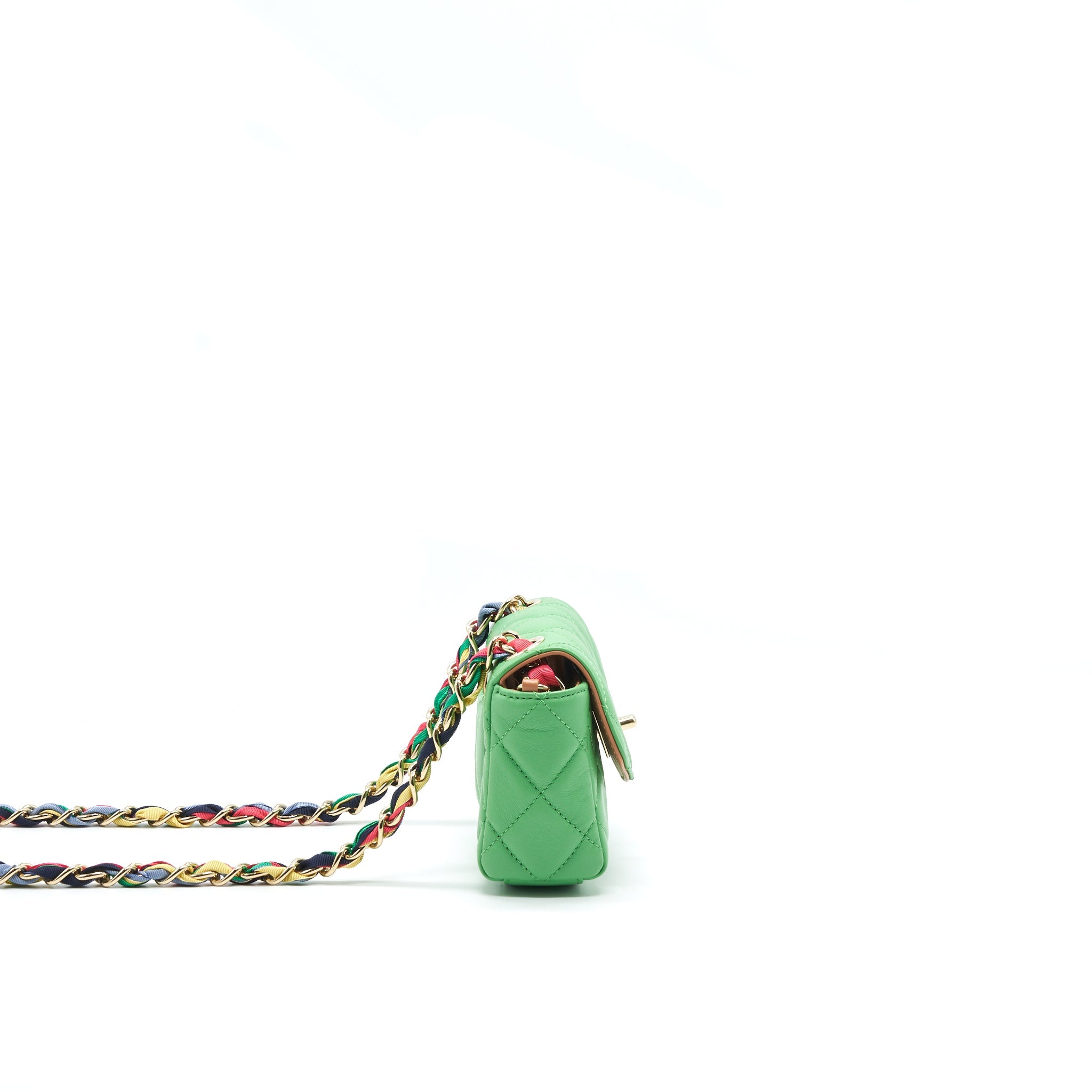 chanel-small-scarf-entwined-chain-bag-green-1