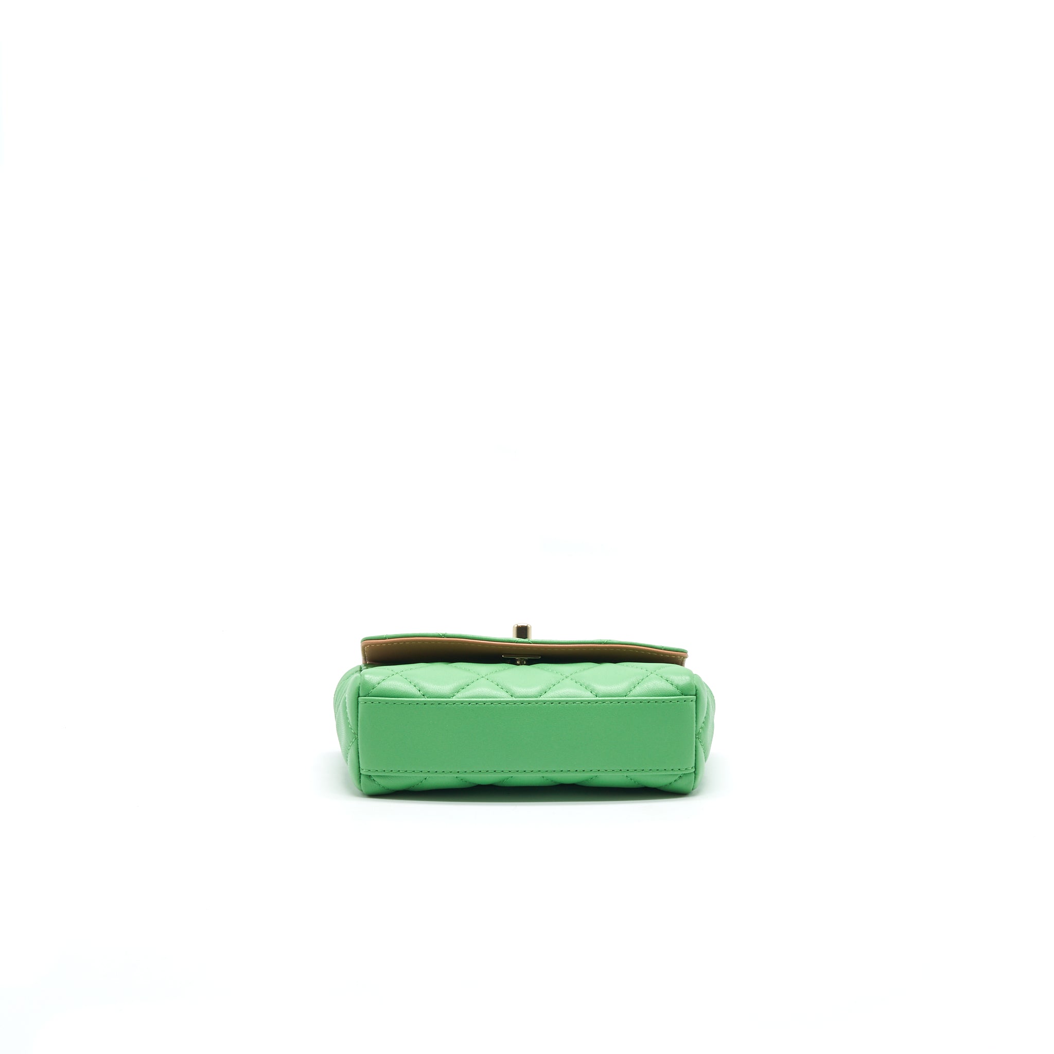 chanel-small-scarf-entwined-chain-bag-green-1