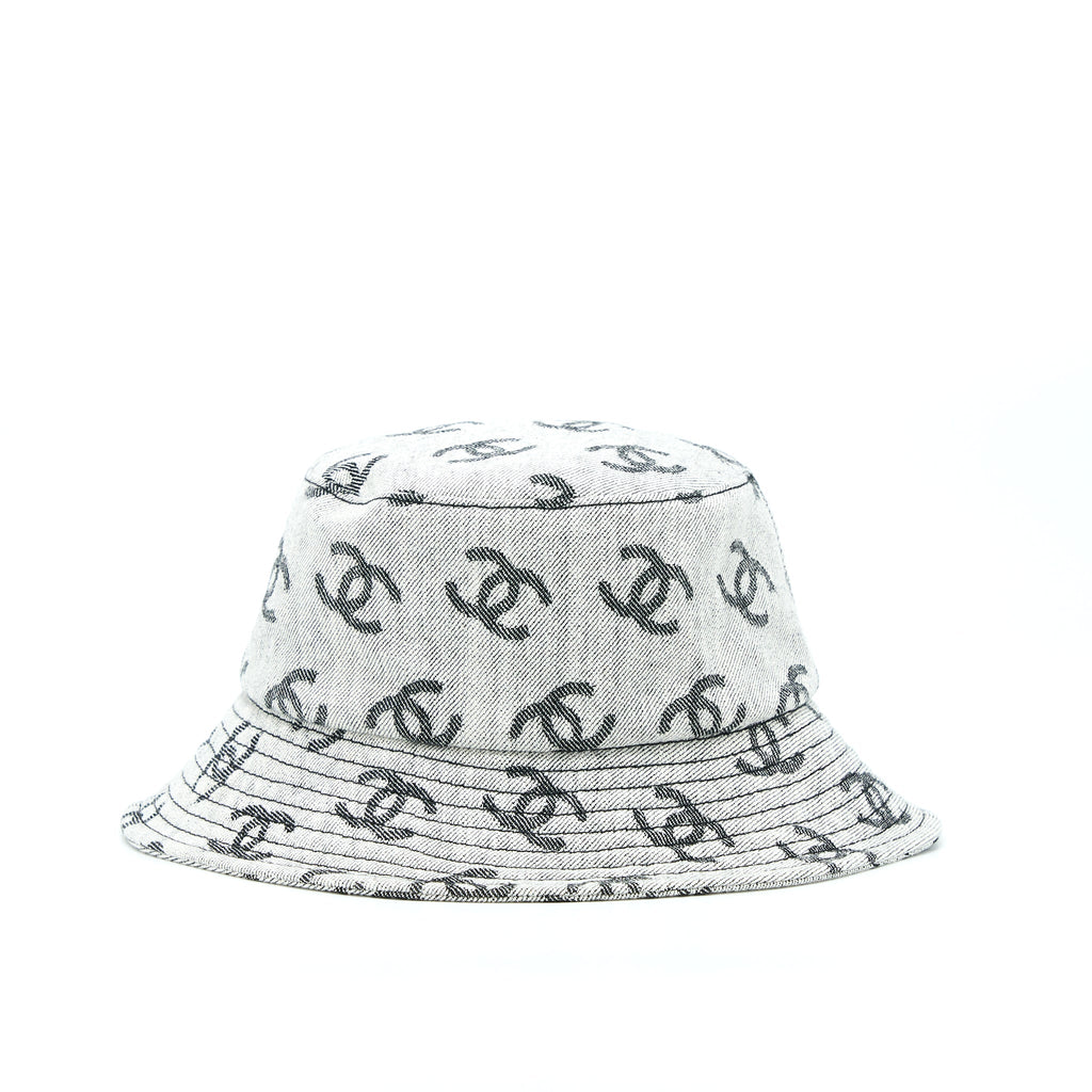 chanel-22k-size-m-cc-logo-denim-bucket-hat-blue-grey