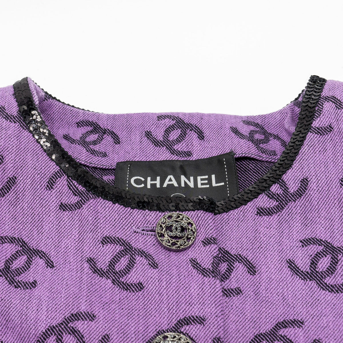 chanel-size-38-22s-cc-logo-jacket-purple-black