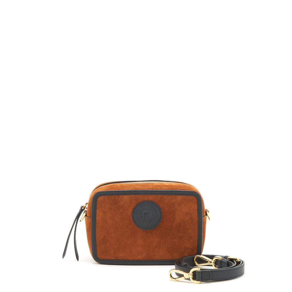 fendi-camera-crossbody-bag-suede-leather-brown-black-ghw