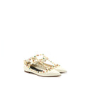 valentino-size-38-5-garavani-rockstud-ballet-flat-lambskin-white-ghw