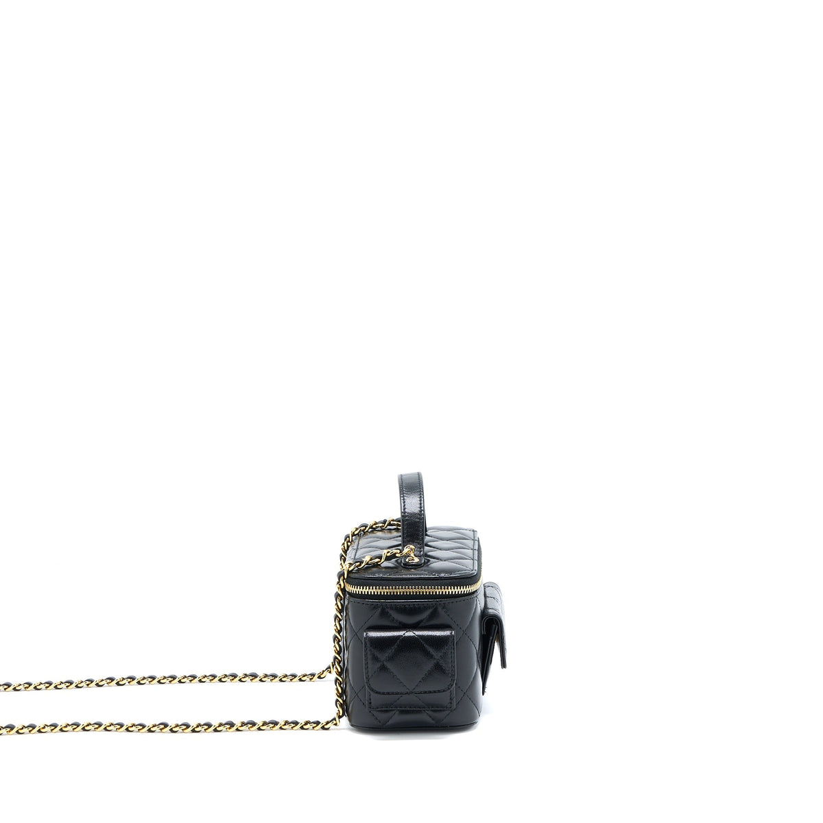 chanel-22k-top-handle-pocket-long-vanity-with-chain-black-ghw-1