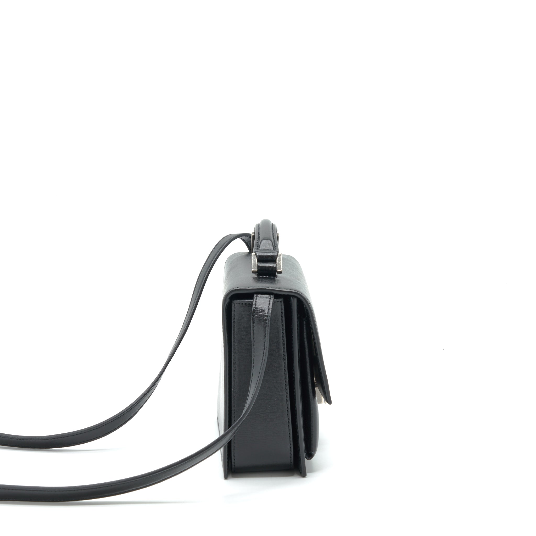 saint-laurent-ysl-bellachasse-calfskin-black-ruthenium-sliver-hardware