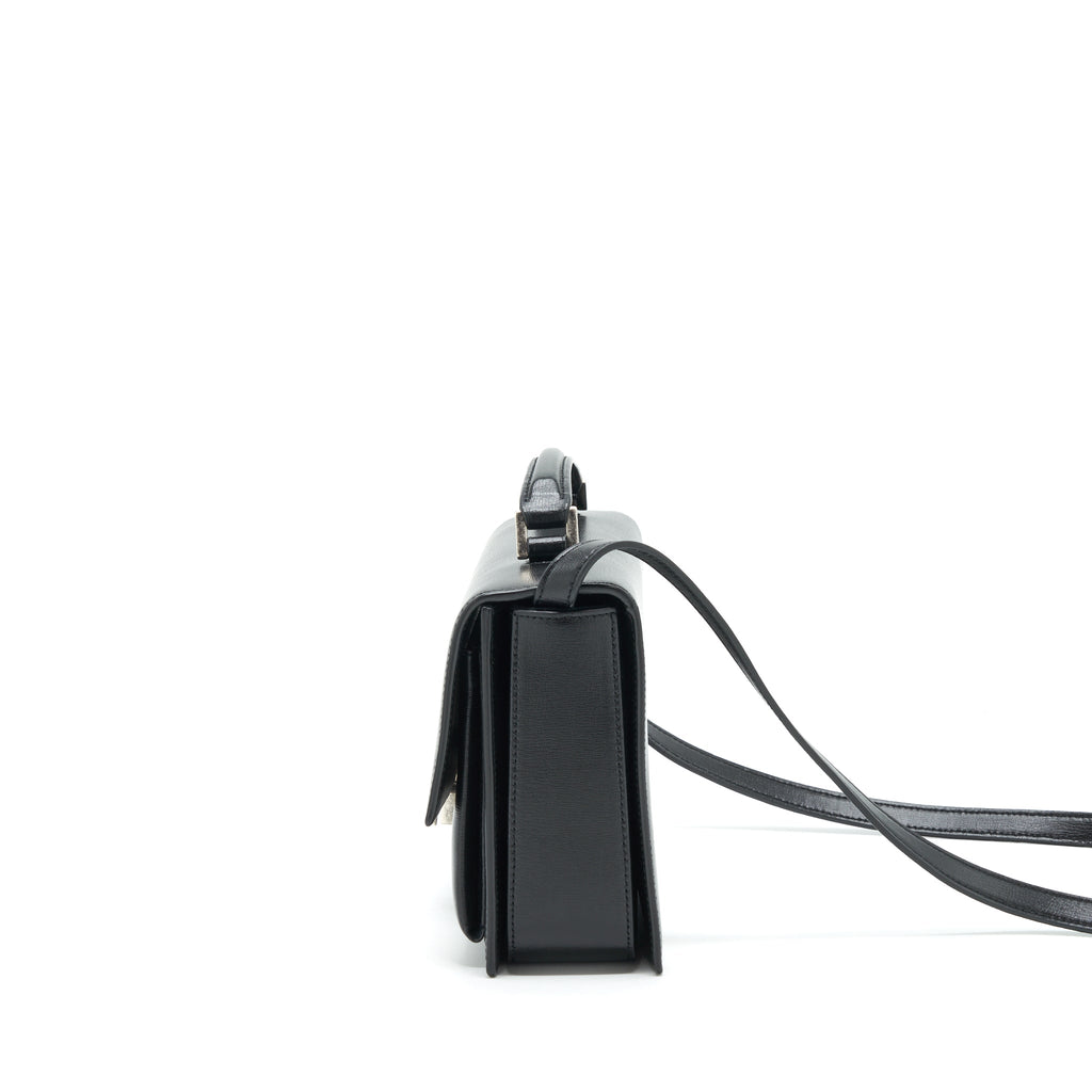 saint-laurent-ysl-bellachasse-calfskin-black-ruthenium-sliver-hardware