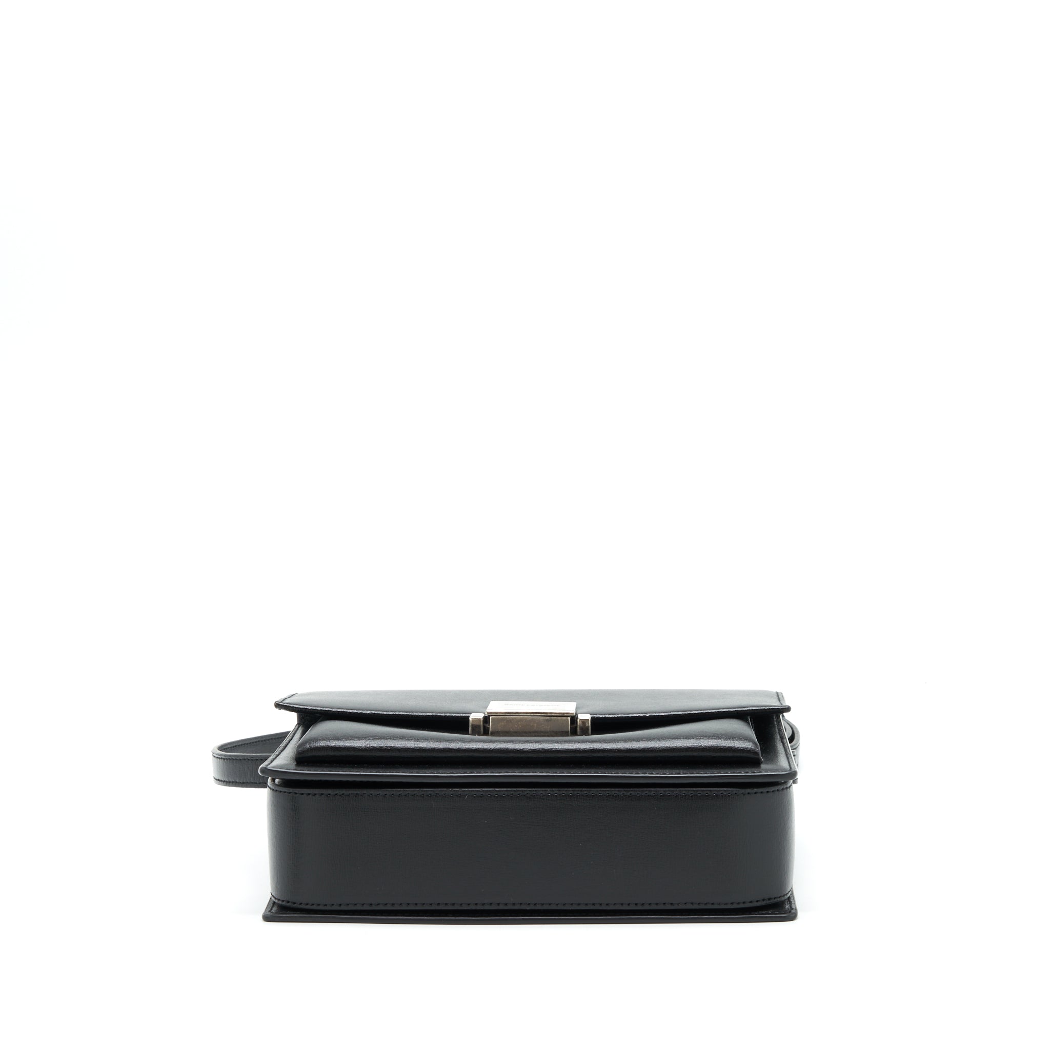 saint-laurent-ysl-bellachasse-calfskin-black-ruthenium-sliver-hardware