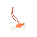 hermes-budy-shearing-bag-charm-orange-ecru-orange-poppy-cornaline