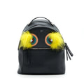 fendi-monster-backpack-in-black-with-yellow-fur