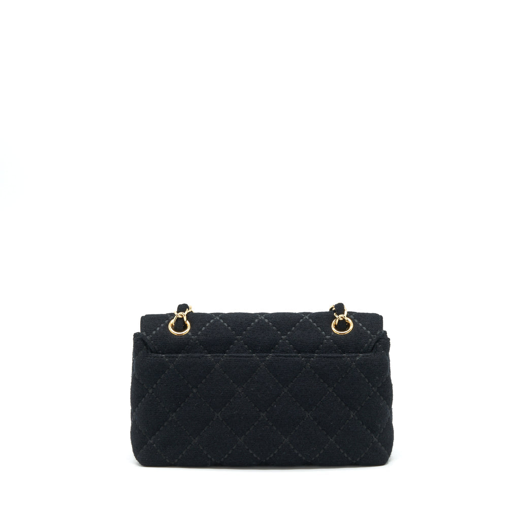 chanel-vintage-shoulder-bag-fabric-black-ghw-with-an-extra-bag-charm
