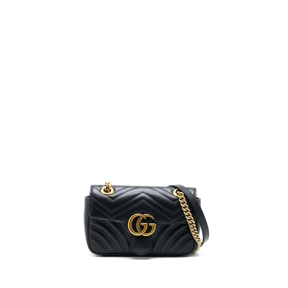 gucci-small-marmont-shoulder-bag-calfskin-black-ghw