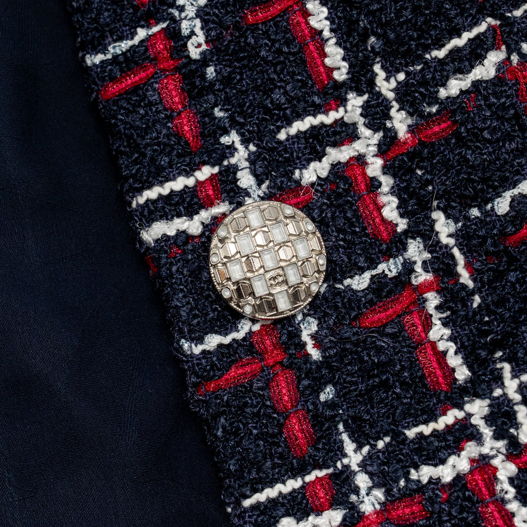 chanel-size-36-tweed-short-sleeve-mini-dress-viscose-navy-multicolour