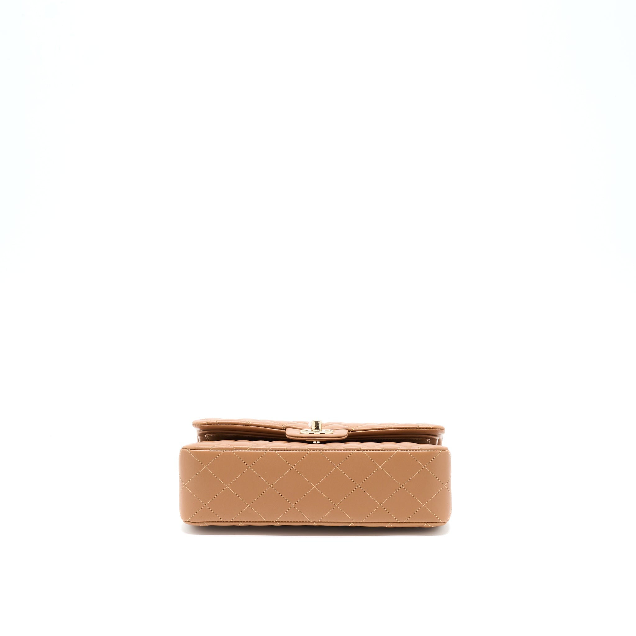 chanel-22s-small-classic-flap-bag-lambskin-caramel-lghwmicrochip