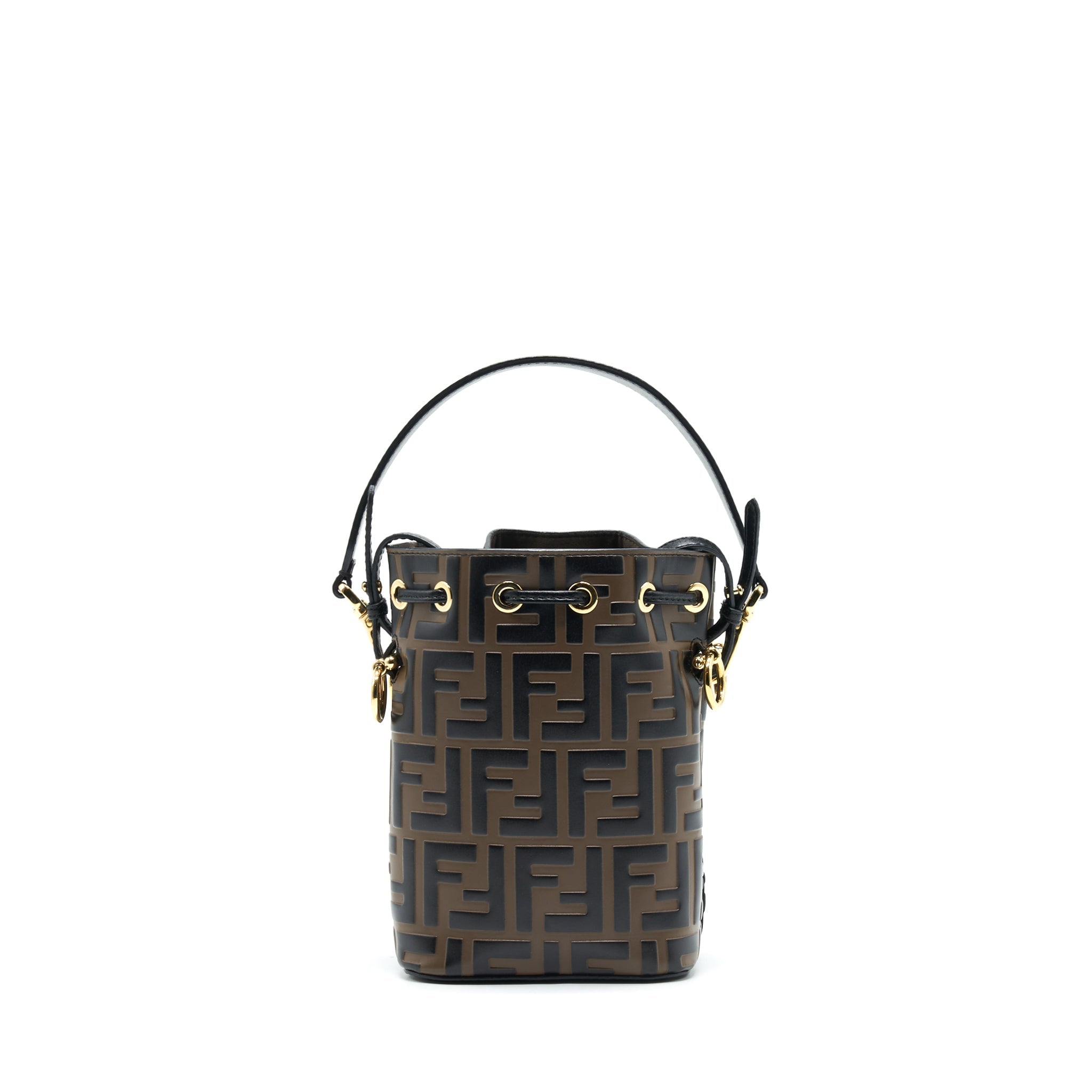 fendi-mon-tresor-mini-bucket-bag-black-brown-ghw