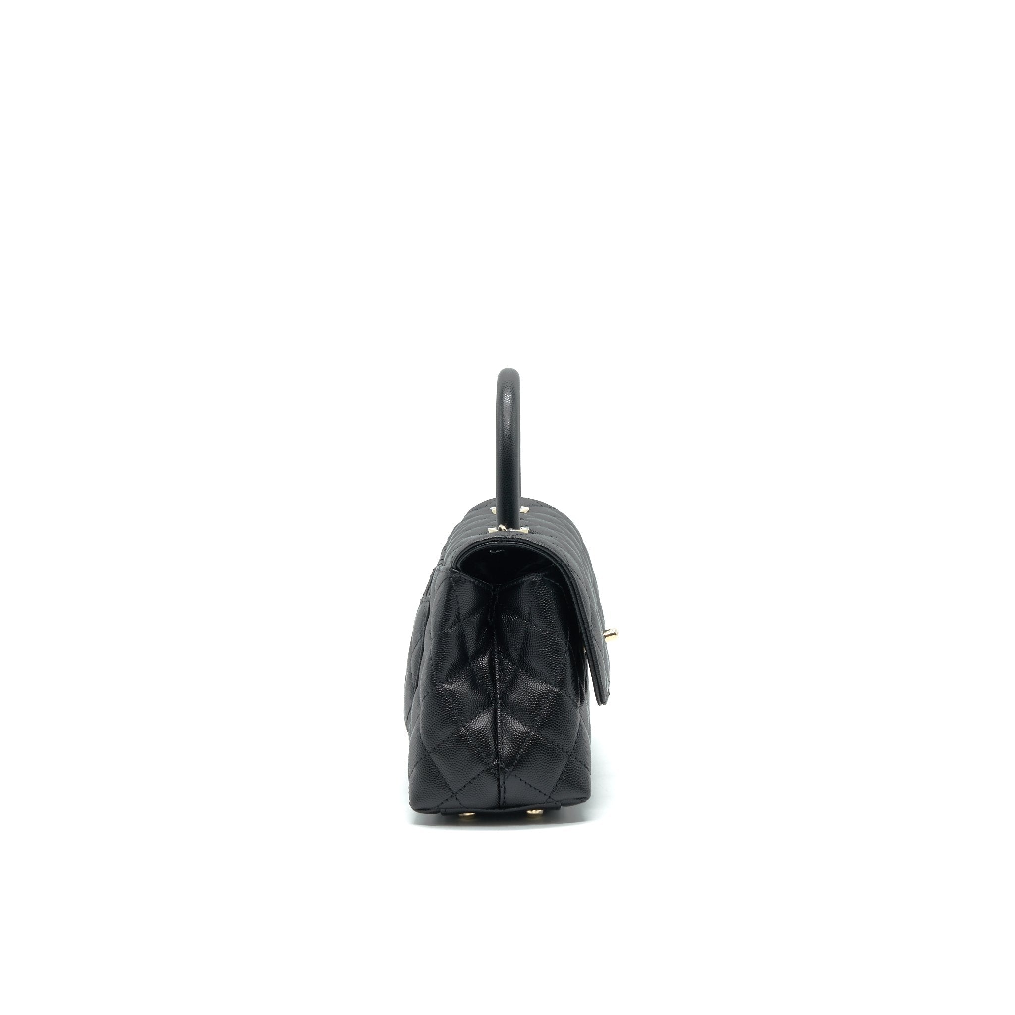 chanel-small-coco-handle-24cm-caviar-black-ghw-microchip