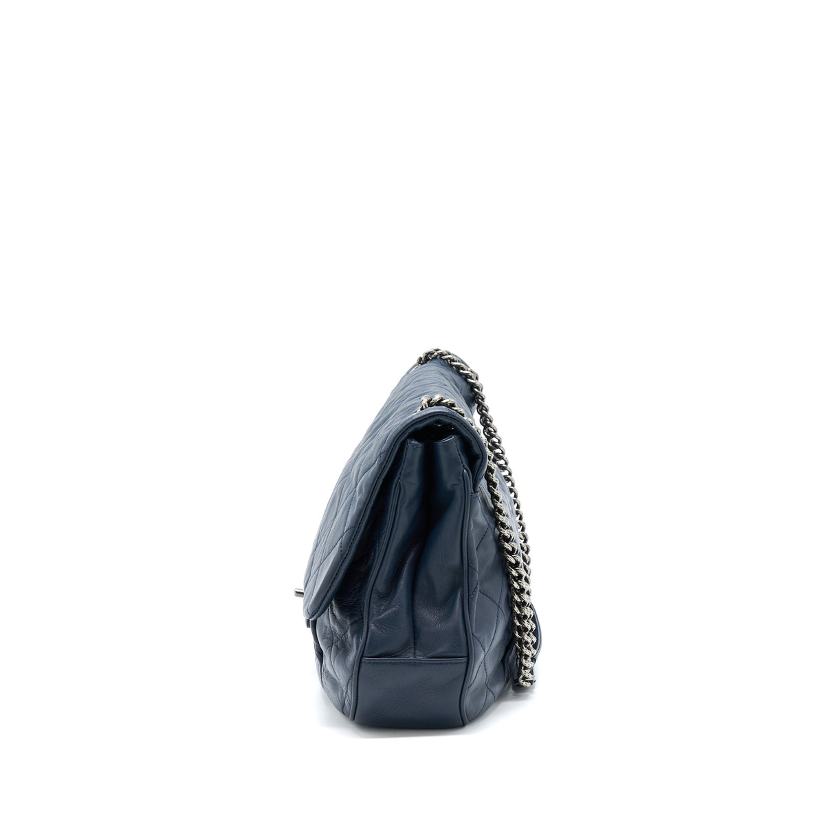 chanel-flap-hobo-bag-calfskin-navy-with-ruthenium-sliver-hardware