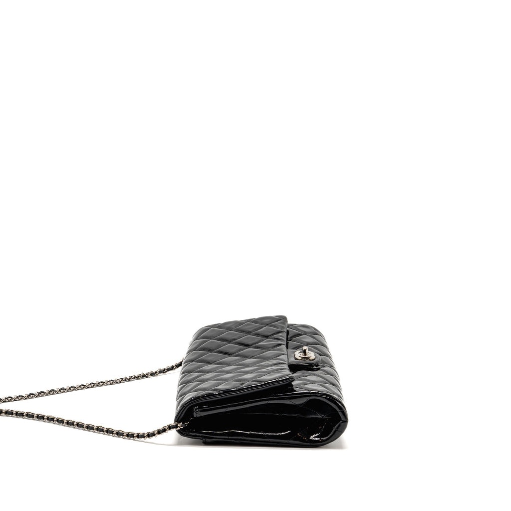 chanel-timeless-flap-clutch-with-chain-patent-black-shw