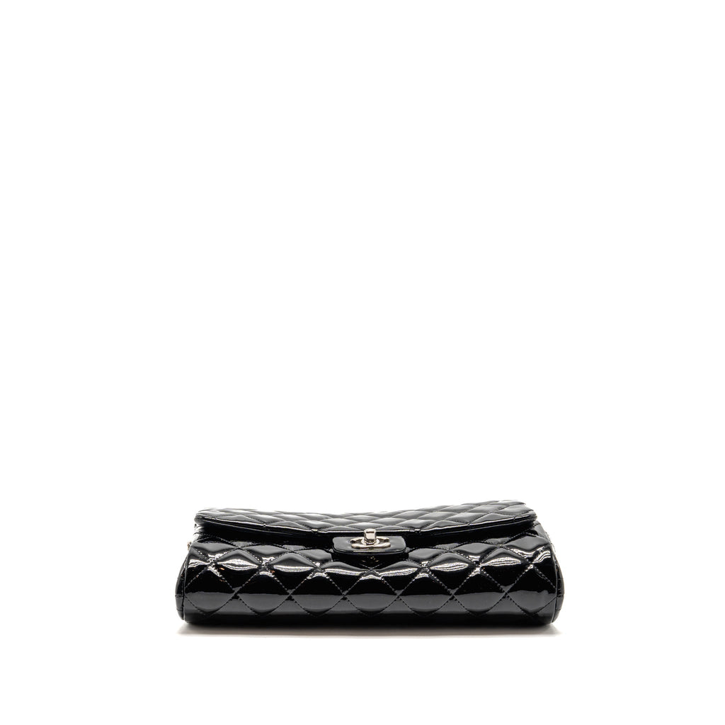 chanel-timeless-flap-clutch-with-chain-patent-black-shw
