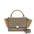 celine-trapeze-bag-calfskin-grey-shw