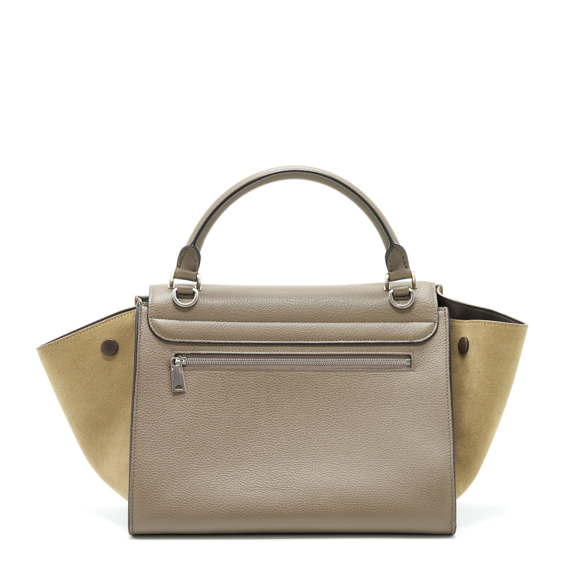 celine-trapeze-bag-calfskin-grey-shw