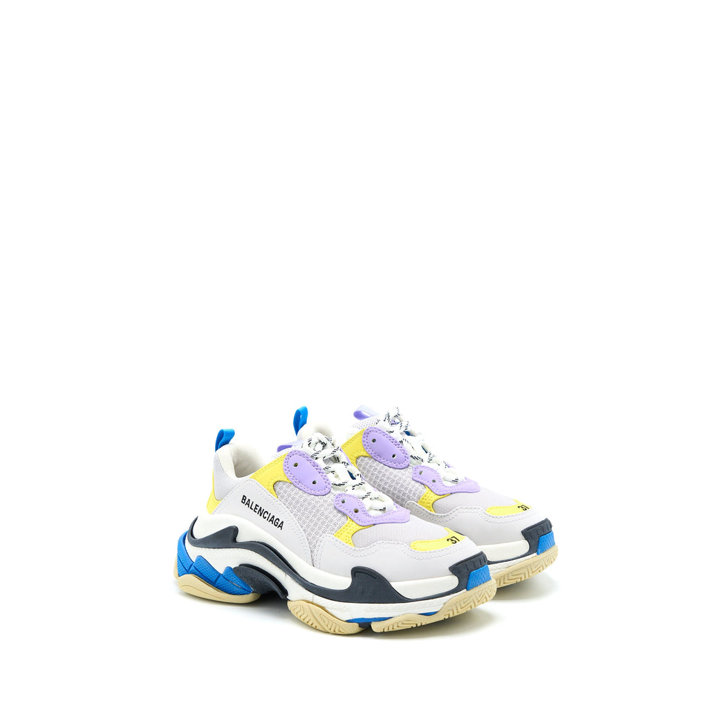 balenciaga-size-37-triple-s-sneakers-polyester-rubber-multicolour