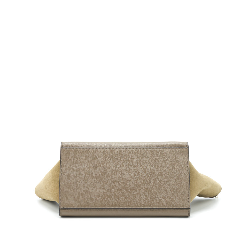 celine-trapeze-bag-calfskin-grey-shw