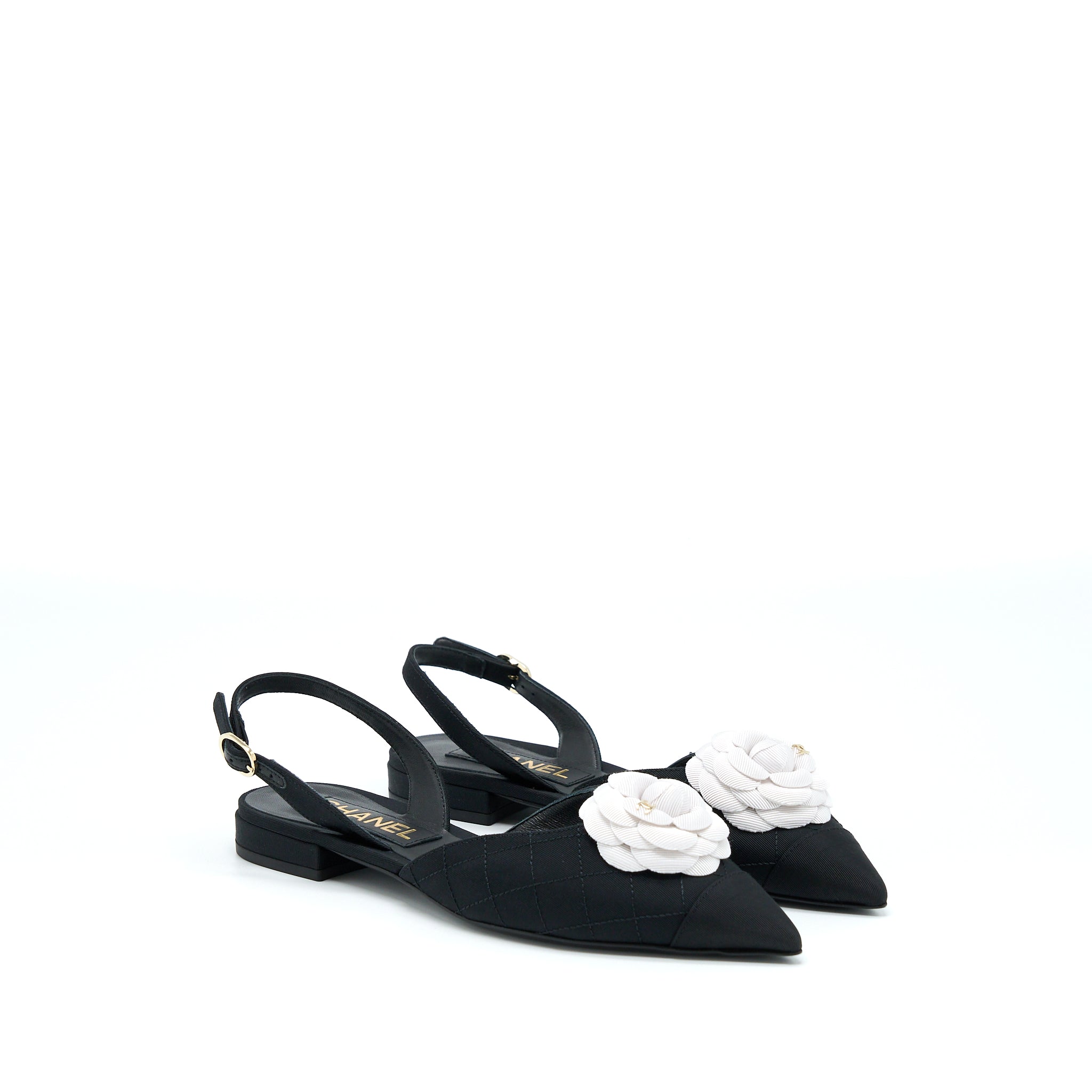chanel-size-37c-camellia-flap-sandel-black