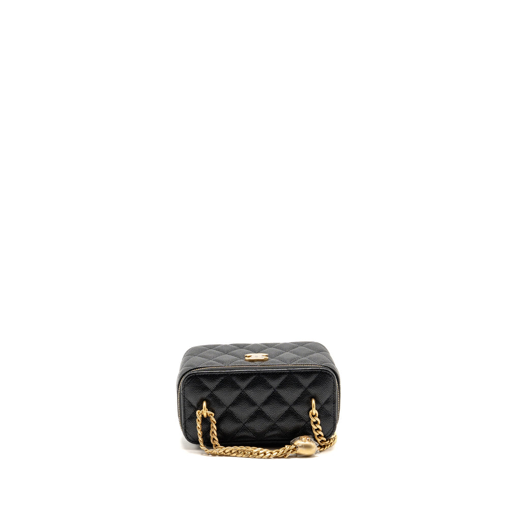 coco-love-long-vanity-with-adjustable-chain-caviar-black-ghw-microchip