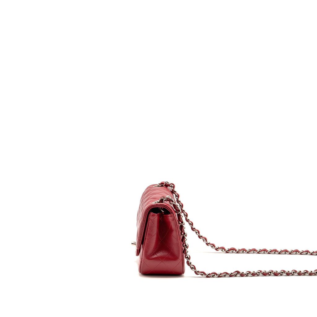 chanel-classic-mini-square-flap-bag-caviar-red-shw