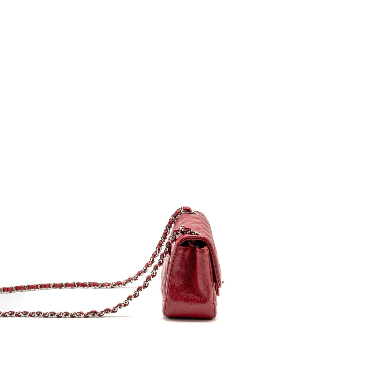 chanel-classic-mini-square-flap-bag-caviar-red-shw