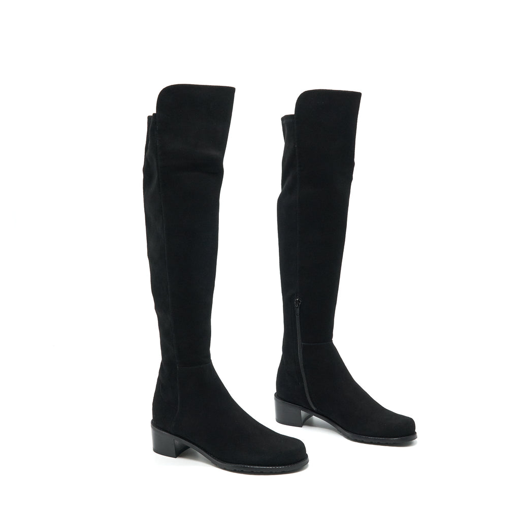 stuart-weitzman-size35-allserve-suede-leather-boots-1