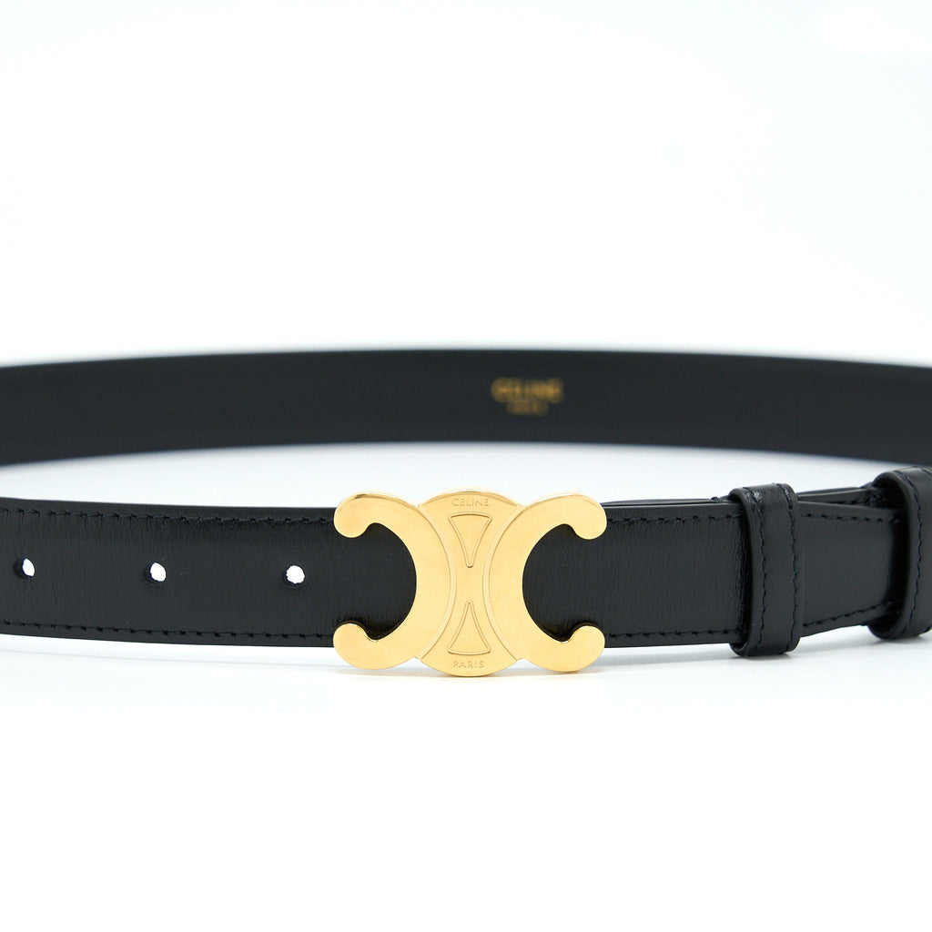 celine-size-85-triomphe-belt-smooth-calfskin-black-ghw